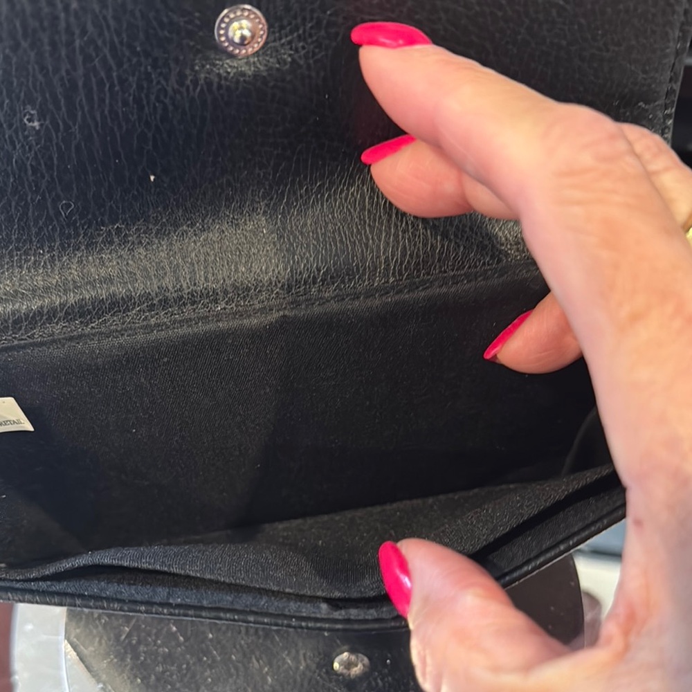 Rosetti Black Women's Clutch - Picture 2 of 3